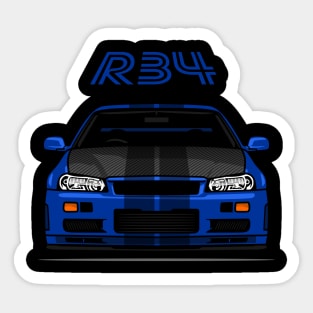 Nissan R34 Sticker